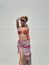 Load image into Gallery viewer, Red Knit Wrap
