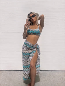 Teal Knit